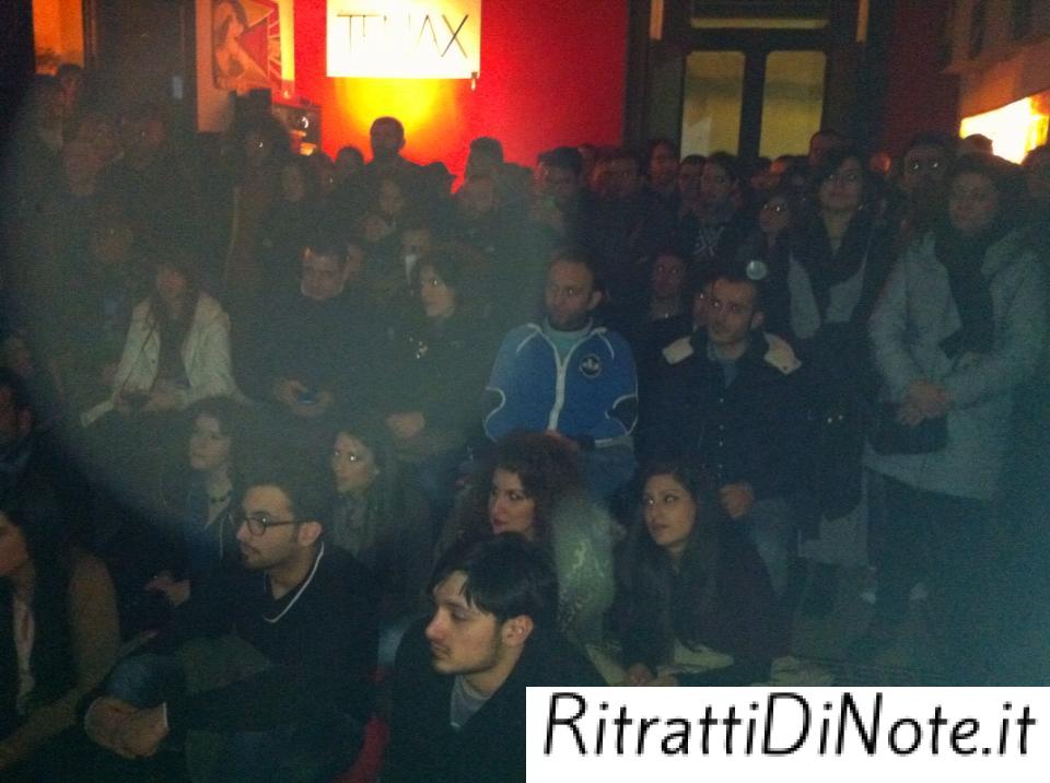 Il pubblico del circolo culturale Tenax di Scafati