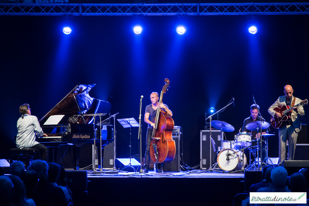 Menconi-Arrighini quartetto feat Adam Pache @ I Colori del Jazz  Ph Luigi Maffettone