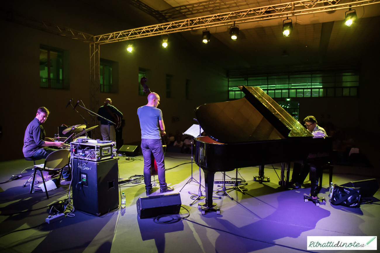 Menconi-Arrighini quartetto feat Adam Pache @ I Colori del Jazz  Ph Luigi Maffettone