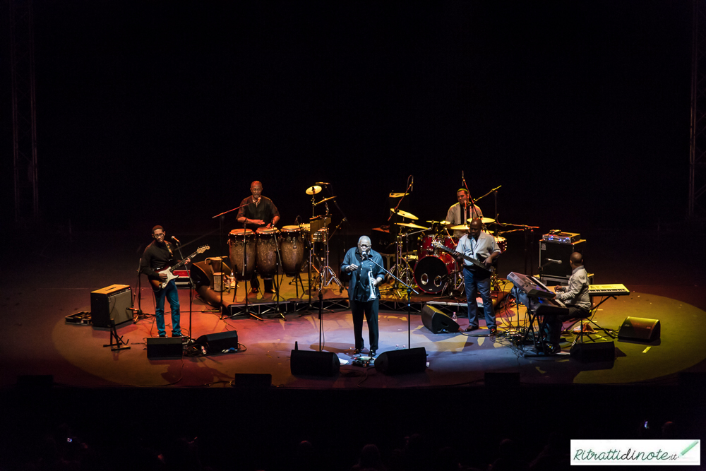 Hugh Masekela @ Teatro Mediterraneo Ph Luigi Maffettone