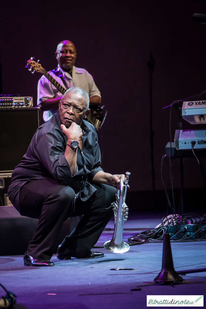 Hugh Masekela & band @ Teatro Mediterraneo Ph Luigi Maffettone