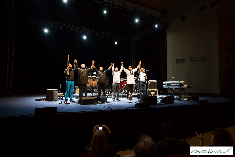Hugh Masekela & band @ Teatro Mediterraneo Ph Luigi Maffettone
