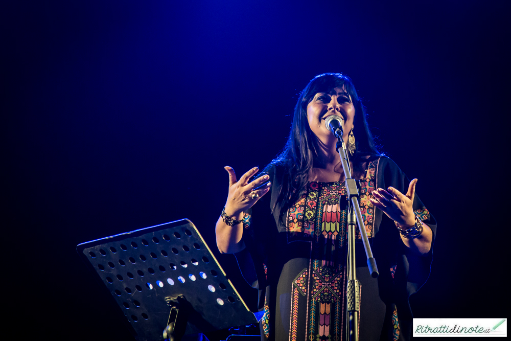 Amal Murkus live @ Napoli Dea Madre ph Luigi Maffettone