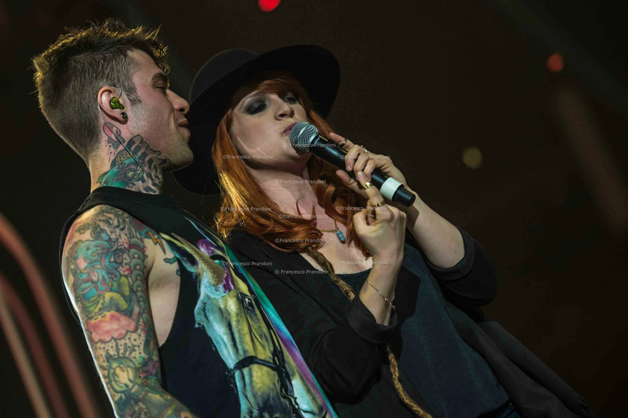 Fedez live @ Mediolanum Forum Assago feat. Noemi  ph Francesco Prandoni