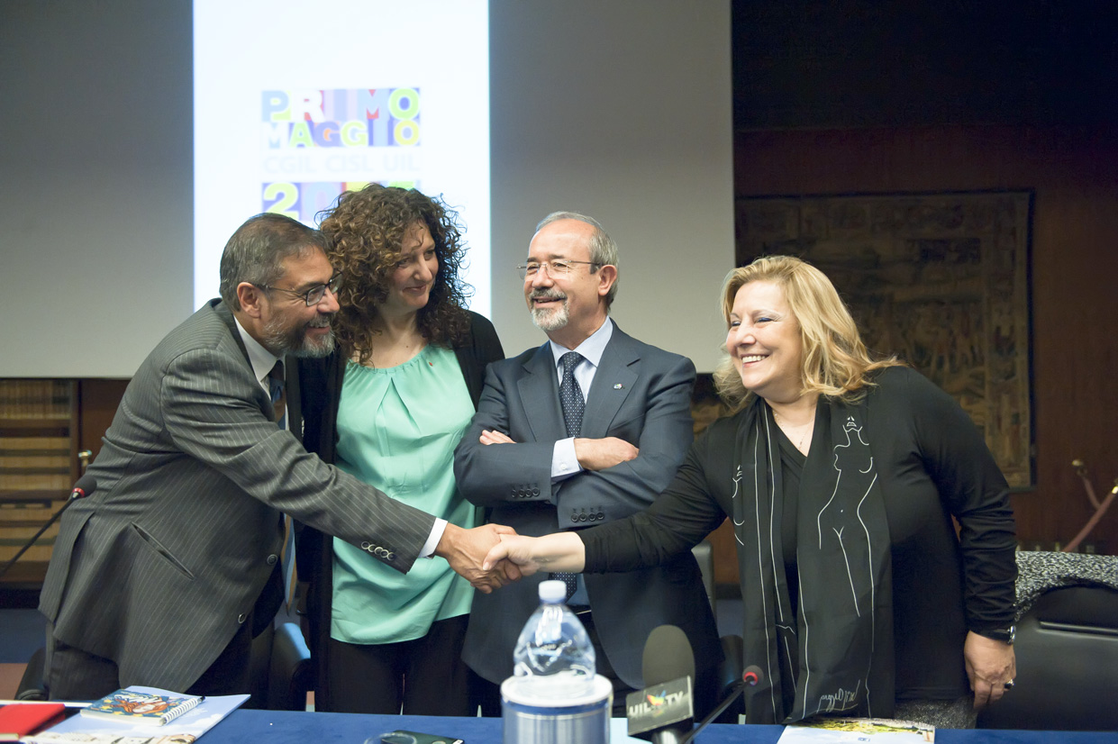 Conferenza stampa Primo Maggio ph M.L.Avella