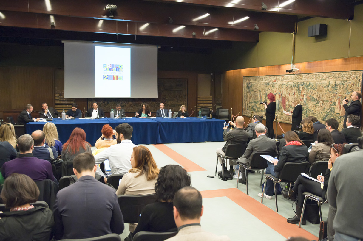 Conferenza stampa Primo Maggio ph M.L.Avella