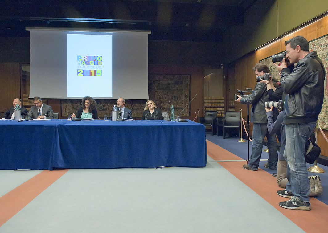Conferenza stampa Primo Maggio ph M.L.Avella