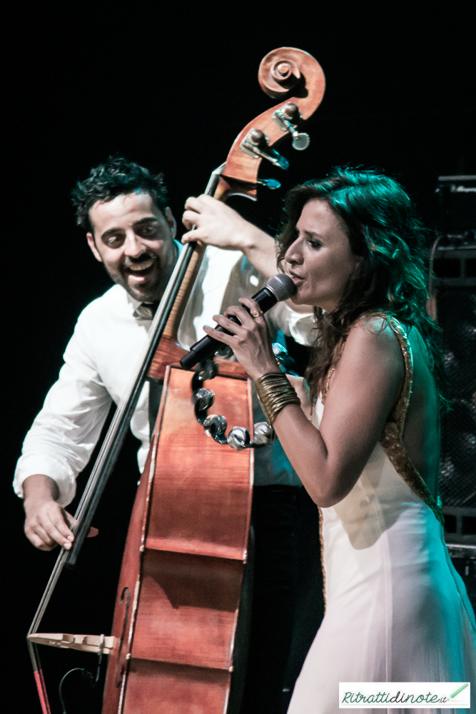 Chiara Civello live @ Castel Sant'Elmo ph Luigi Maffettone