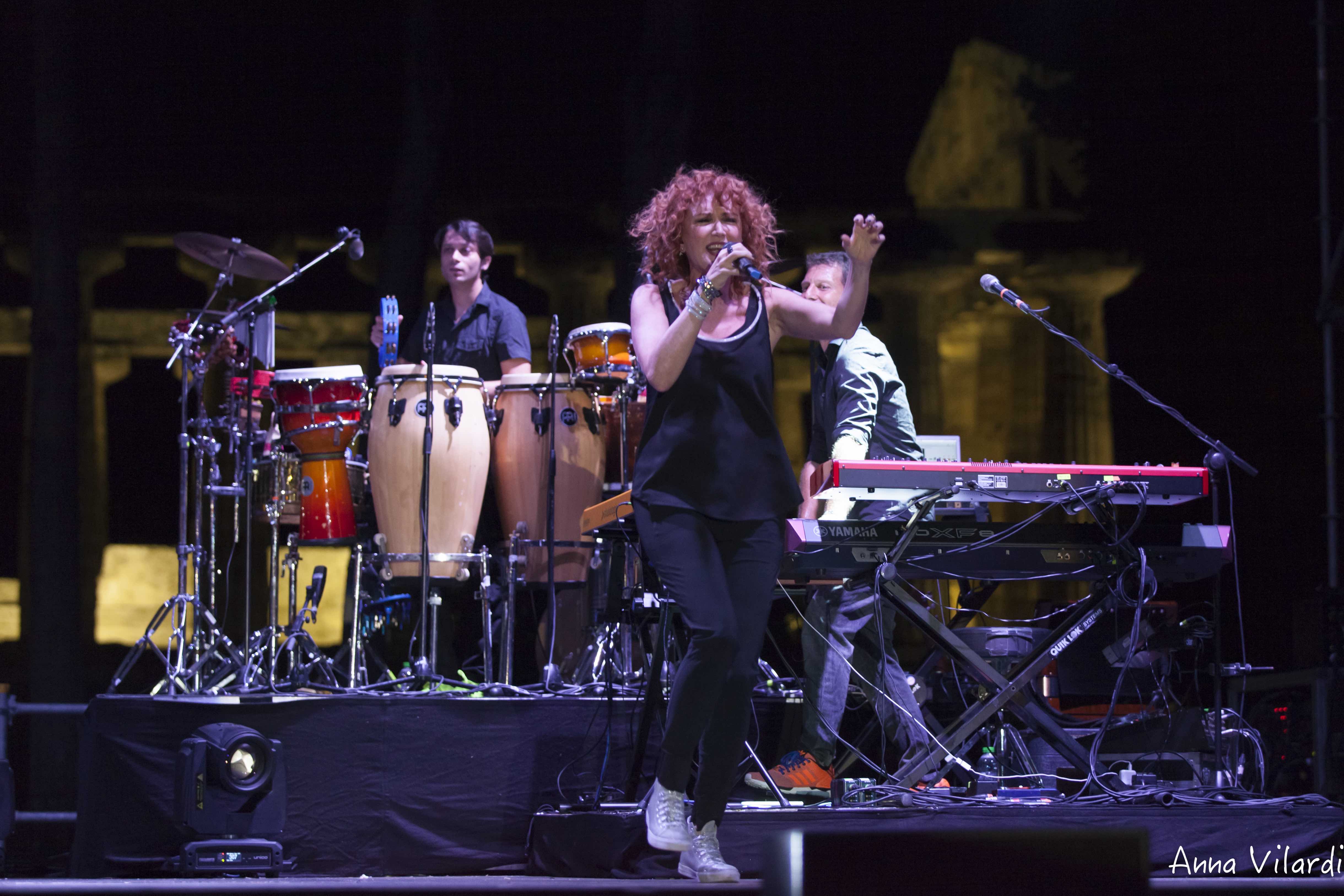 Fiorella Mannoia live @ Paestum ph Anna Vilardi