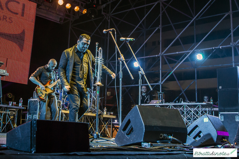 Roy Paci & Aretuska live @ Arenile ph Luigi Maffettone