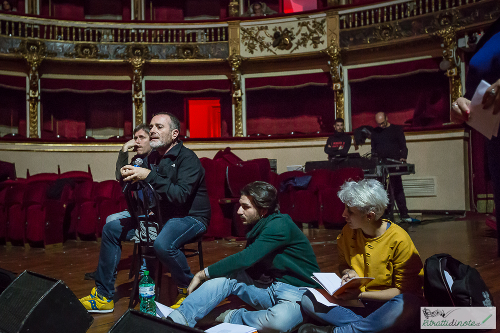 Dignità Autonome di Prostituzione -Prove generali -Teatro Bellini ph Luigi Maffettone