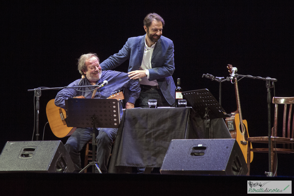 Marcorè e De Angelis -Teatro delle Palme ph Luigi Maffettone