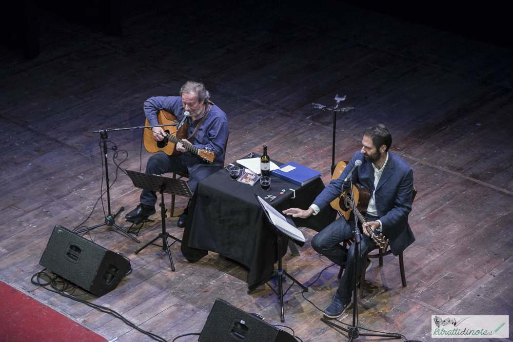 Marcorè e De Angelis -Teatro delle Palme ph Luigi Maffettone