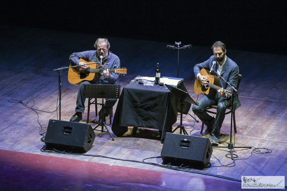 Marcorè e De Angelis -Teatro delle Palme ph Luigi Maffettone