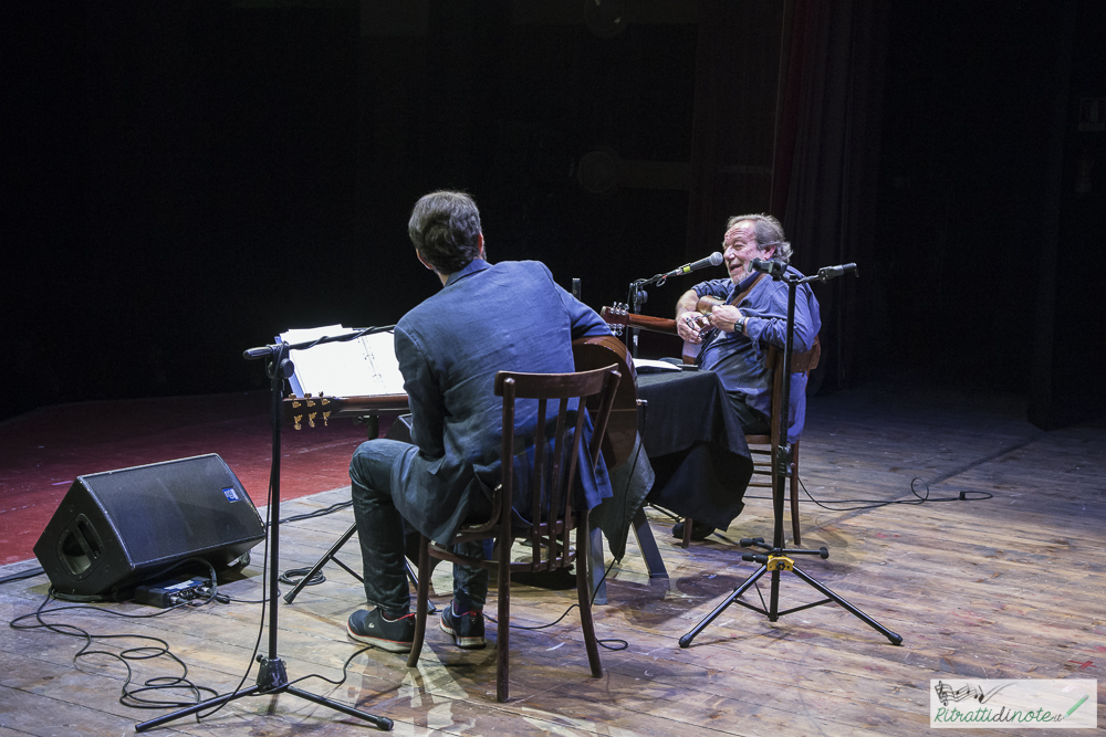 Marcorè e De Angelis -Teatro delle Palme ph Luigi Maffettone