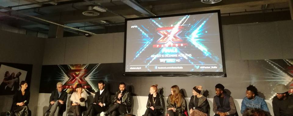 Conferenza stampa X Factor - La finale