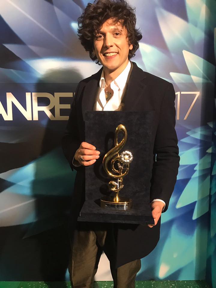 Ermal Meta - vincitore del premio Cover - Sanremo 2017