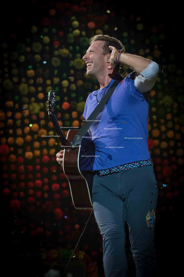Coldplay live- San Siro foto di Francesco Prandoni